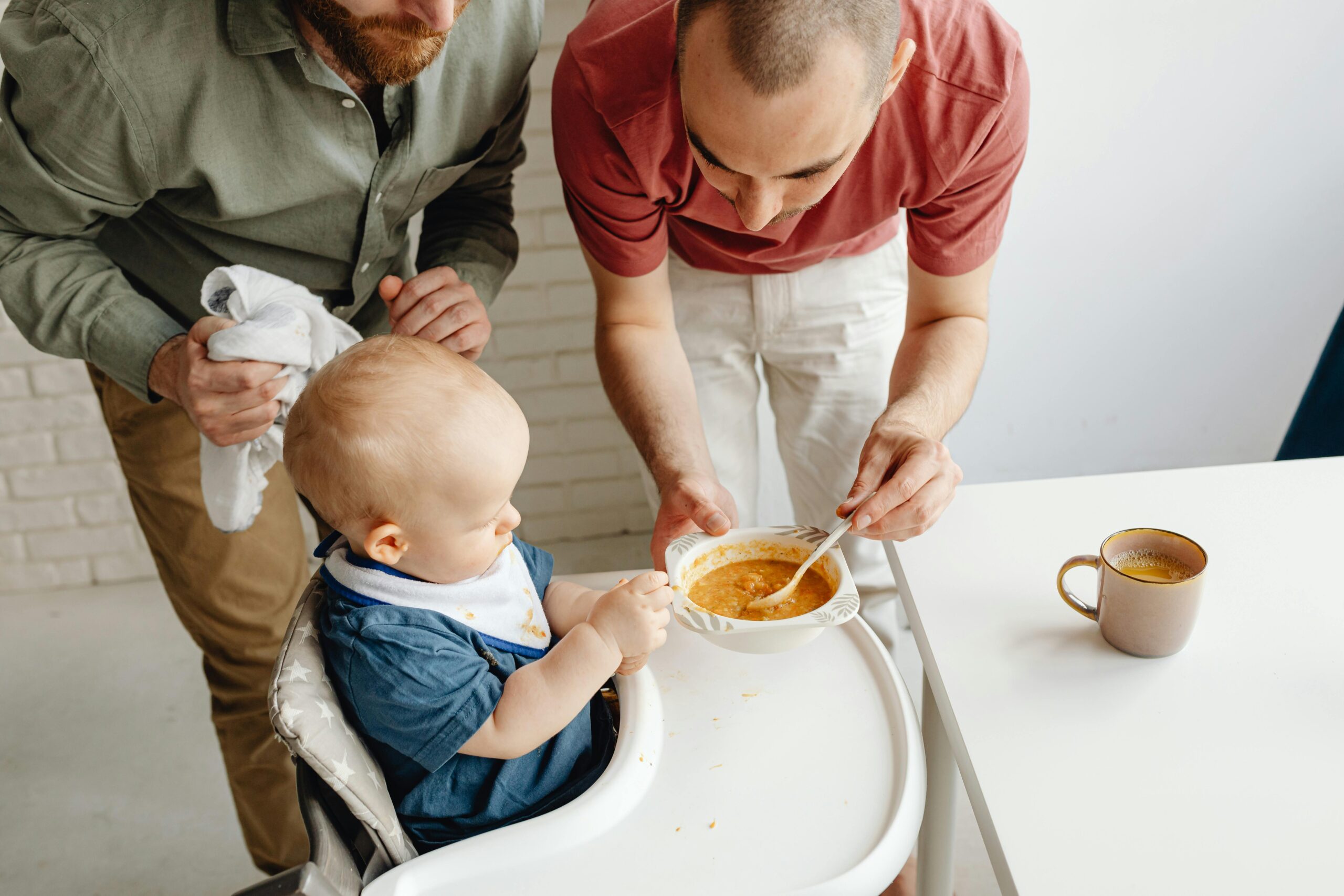 Alimentação para bebês com idade adequada